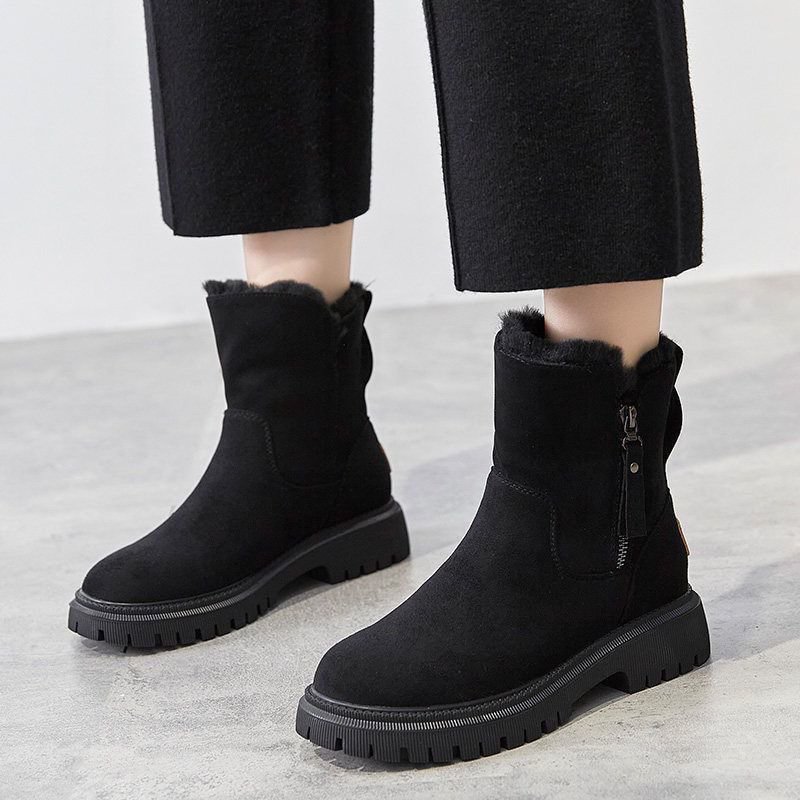 Botas con forro polar para mujer