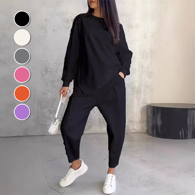 Julieta | Conjunto de sudadera de manga y pantalones