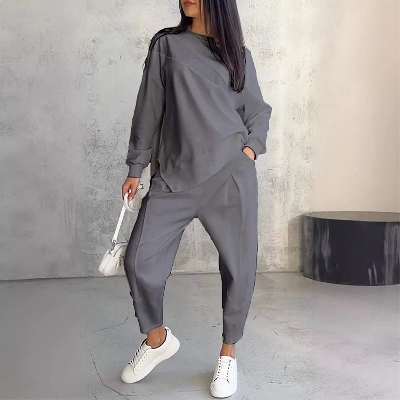 Julieta | Conjunto de sudadera de manga y pantalones