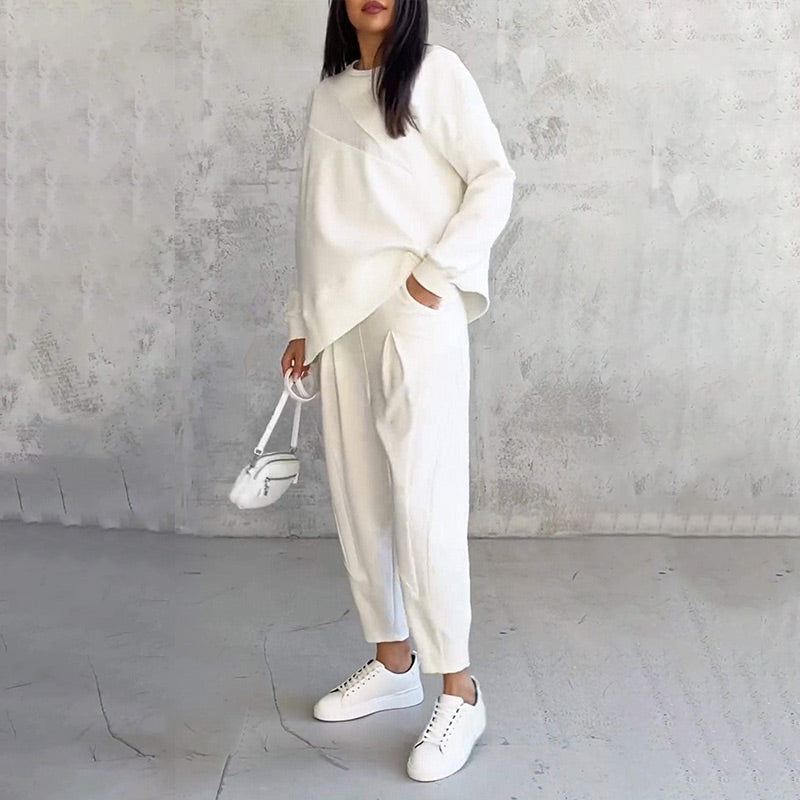 Julieta | Conjunto de sudadera de manga y pantalones