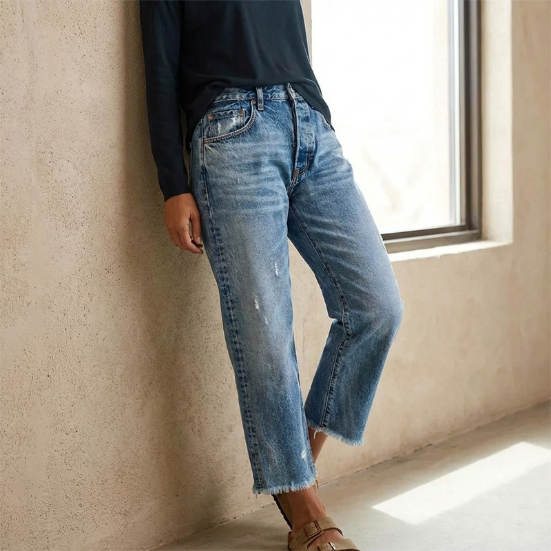 Roxana | vaqueros retro de mujer